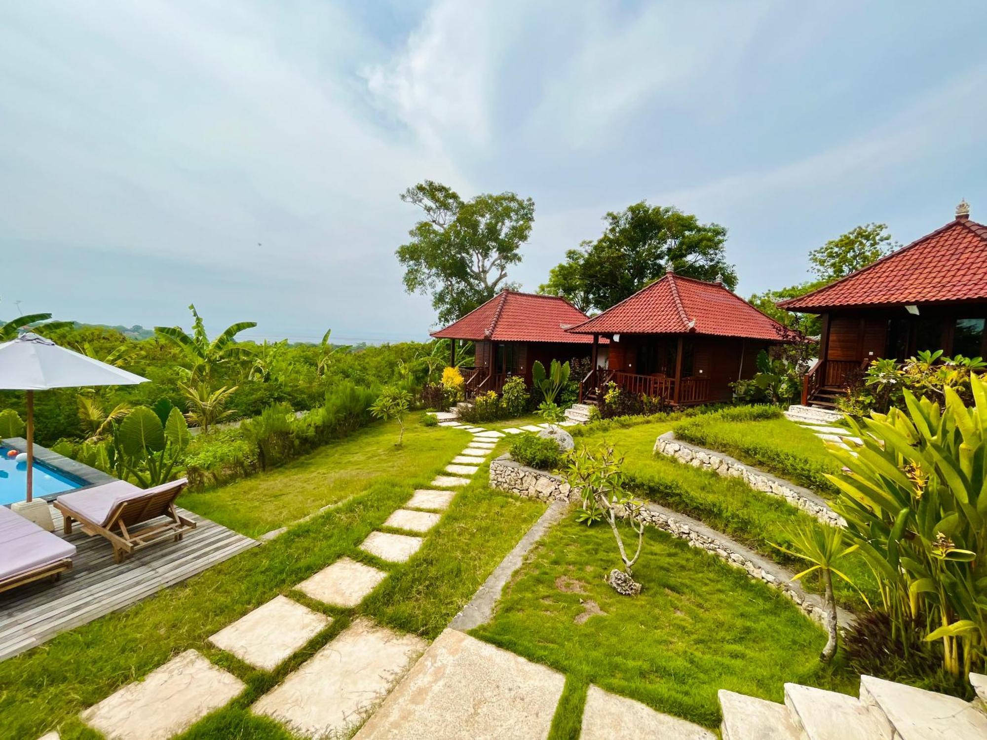Sunset Hill Lembongan Hotel ภายนอก รูปภาพ